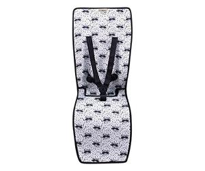 JYOKO KIDS Colchoneta silla de paseo compatible con Joolz y Baby Jogger City Mini, City mini GT2, City Mini Zip, City Mini Tour Y Joolz. Elaborado en 100% Algodón (Raccoon Town)