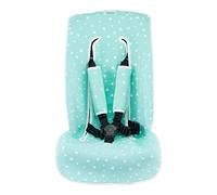 JYOKO KIDS Funda Colchoneta para Cochecito + Arneses (Mint Sparkles)