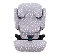 JYOKO Kids Funda Compatible con Britax Römer Kidfix i-Size, Silla de Coche White Star