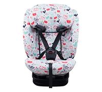 JYOKO Kids Funda de Algodón Orgánico para Silla de Coche Bebé Compatible con Maxi-Cosi Titan Plus, Ajuste Elástico, orgánico, Lavable y Transpirable (Dino Party)
