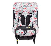 JYOKO Kids Funda de Algodón para Silla de Coche Compatible con Axkid One + Funda Reductor G-0(Dino Party)