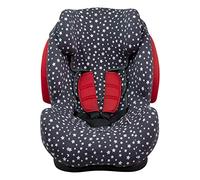 JYOKO Kids Funda de algodón para Silla de Coche Compatible con Be Cool Thunder, Foppapedretti, Star Ibaby BQ-06 (Winter Sky)