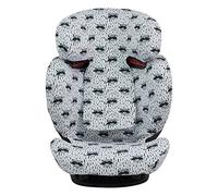 JYOKO Kids Funda de algodón para Silla de Coche Compatible con Bébé Confort y Maxi Cosi Rodi y rodifix (RODIFIX, Raccoon)