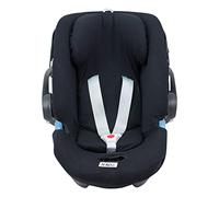 JYOKO KIDS Funda de Algodón para silla de coche Compatible con Cybex Aton Cloud- Q-M-2-4-5 (ATON 5, Black Series)