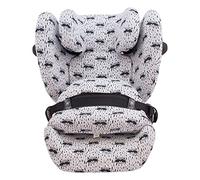 JYOKO KIDS Funda de algodón para silla de coche compatible con Cybex Pallas G I-SIZE (Funda Pallas G, RACCOON)
