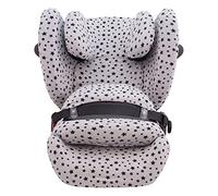 JYOKO KIDS Funda de algodón para silla de coche compatible con Cybex Pallas G I-SIZE (Funda Pallas G, BLACK STAR)