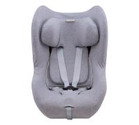 JYOKO KIDS Funda de Algodón para silla de coche Compatible con Cybex Sirona (G I-Size, M2 I-Size, GB Vaya I-Size, GREY STONE)