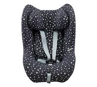 JYOKO KIDS Funda de Algodón para silla de coche Compatible con Cybex Sirona (G I-Size, M2 I-Size, GB Vaya I-Size, WINTER SKY)