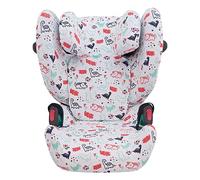 JYOKO KIDS Funda de Algodón para Silla de Coche Compatible con Cybex Solution G I-size (Dino Party)