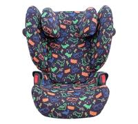 JYOKO KIDS Funda de Algodón para Silla de Coche Compatible con Cybex Solution G I-size (Happy Dino)