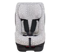 JYOKO KIDS Funda de algodón para silla de coche compatible con Hauck Varioguard (White Star)