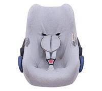 JYOKO Kids Funda de algodón para Silla de Coche Compatible con Maxi Cosi Cabriofix, Portabebe gr 0 (Grey Stone)