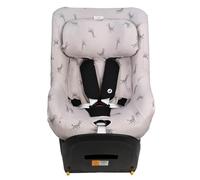 JYOKO Kids Funda de algodón para Silla de Coche Compatible con Maxi Cosi Mica Eco I-Size (Giraffe)
