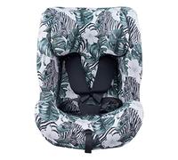 JYOKO KIDS Funda de Algodón para silla de coche compatible con Recaro Salia 125 Y JOIE I-SPIN GROW (Zebra)