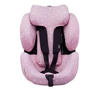 JYOKO Kids Funda de algodón para Silla de Coche Compatible con Recaro Zero, i-Size, Recaro Optiafix (Pink Sparkles)