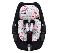 JYOKO Kids Funda para Reductor Compatible con Maxi Cosi Pebble 360 (Dino Party)