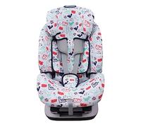 JYOKO KIDS Funda para silla de coche compatible con Chicco Seat Up 0 1 2 y YOUniverse (Dino Party)