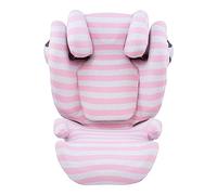 JYOKO Kids Funda para Silla de Coche Compatible con Cybex Solution M y Pallas B - Fix (Pink Island)
