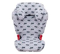 JYOKO KIDS Funda para silla de coche compatible con Romer Kidfix II XP SICT (SIN OJAL, RACCOON)