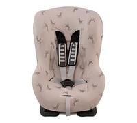 JYOKO KIDS Funda para Silla de Coche de Algodón Extra Suave Sin Cabezal (Giraffe)
