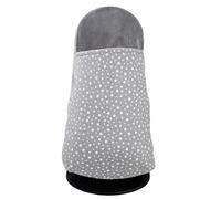 JYOKO Kids Funda + Saco de Polar para Hamaca Compatible con Babybjorn Soft, Balance, Bliss, Sustituye Tapicería Original (White Star, Polar)