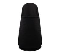 JYOKO Kids Funda + Saco para Hamaca BabyBjörn Balance/Soft/Bliss, Repuesto Completo, Sustituye La Funda Original (Black Series,Polar)