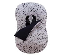 JYOKO KIDS Funda + Saco para portabebés y capazo Bebé Impermeabilizado en su interior, Algodón Orgánico (Black Star, Algodon)