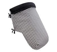 JYOKO Kids Manta Saco para Cochecito, portabebé, Polar Teddy Extra Suave para Invierno, Tejido Plano Antimanchas Repelente de Agua Impermeabilizado (Vichy, 100 Cm)