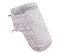 JYOKO Kids Manta Saco para Cochecito, portabebé, Polar Teddy Extra Suave para Invierno (White Star, Polar Teddy - 80 Cm)