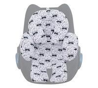 JYOKO Kids Reductor Universal Bebé 2 Piezas, Algodón Orgánico, para Cochecito y Silla de Coche Grupo 0, Diseñado y Confeccionado en Barcelona - Raccoon