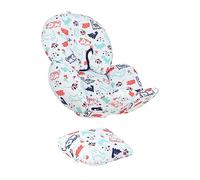 JYOKO Kids Reductor Universal Bebé 3 Piezas, Algodón Orgánico, para Cochecito y Silla de Coche Grupo 0, Diseñado y Confeccionado en Barcelona - Dino Party