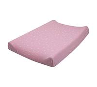JYOKO KIDS Sabana para cambiador, Mini Cuna y Colecho, Algodón Impermeable/Protector de Colchón (70 X 50 cm, PINK SPARKLES)