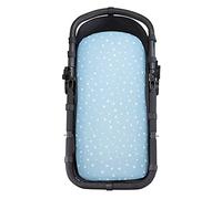 JYOKO Kids Sábana para Capazo de Algodón, Ajustable con elástico para Moisés, Carrito de Bebé, Cochecito y Silla de Paseo (Blue Sparkles)