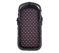 JYOKO Kids Sábana para Capazo de algodón, Ajustable con elástico para Moisés, Carrito de Bebé, Cochecito y Silla de Paseo (Fluor Heart)