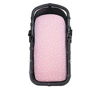 JYOKO Kids Sábana para Capazo de algodón, Ajustable con elástico para Moisés, Carrito de Bebé, Cochecito y Silla de Paseo (Pink Sparkles)