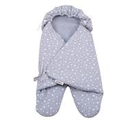 JYOKO KIDS Saco manta arrullo para silla de coche y cochecito, NewBorn (White Star) Algodón