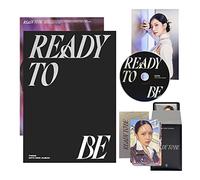 JYP Ent. - Álbum de música TWICE - 12º Mini Álbum [READY TO BE] (TO Ver.) - DISPLAY ALBUM - Rosa - Floral