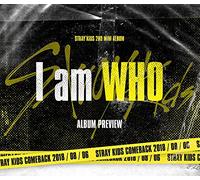 JYP Entertainment Stray Kids - I Am Who [Who Ver.] (2nd Mini Album) CD+Photobook+3 QR Photocards+On Pack Poster+Folded Poster
