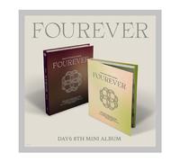 [JYP Shop POB] DAY6 FOUREVER 8th Mini Album Standard 2 Version SET CD+1p Mini Poster on Pack+80p PhotoBook+2p PhotoCard+4ea Photo Sticker+1ea Index+1ea Original Ticket+Tracking Sealed