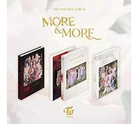 JYP Twice - More & More (9th Mini Album) Album+Pre-Order Benefit+Folded Poster+Extra Photocards Set (B ver.)