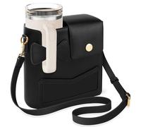 JYPS Bolsa para Stanley Cup, nuevo accesorio para Stanley, soporte para botellas de agua, bolsa de transporte con compartimento para teléfono móvil y correa de hombro ajustable, bolsa para botellas