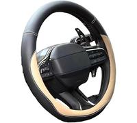 jyszq Funda Volante Coche para Audi S1 S2 S3 S4 S5 S6 S7 S8 SKYSPHERE SQ2 SQ5 SQ7 SQ8 E-Tron TT V8, Cuero Cubierta Volante Coche Transpirable Antideslizante Accesorios Interior,A