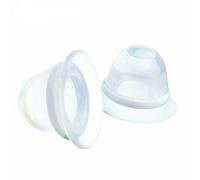 JYtop Corrector de pezones para pezones planos e invertidos, 1 par con funda de viaje