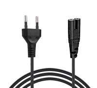 Jytyto 2-Prong AC Power Cord Cable Lead Fits for Xiapi Pro U1 White Gray HDMI USB Home Smart Gimbal Projector with Remote Control