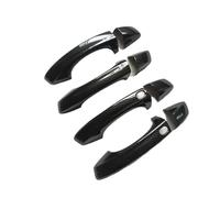 JYUTDW Cubiertas Para Manija De Puerta Exterior Coche Para Touareg CR MK3 2019, Manija De Puerta Exterior De Coche, Tapa Embellecedora Con Orificio Para Llave(Carbon -A)