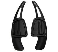 JYUTDW Extensión de paleta de cambio Para Audi Para A3 / S3 Facelift A5 S5 2017 A4 B9 Q7 2016-2017 Para TT TTS Extensor De Paleta De Cambio De Volante De Coche(Black)