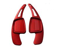 JYUTDW Extensión de paleta de cambio Para Audi Para A3 / S3 Facelift A5 S5 2017 Para A4 B9 Q7 2016-2017 Para TT TTS Accesorios De Paletas De Cambio De Coche(Red)