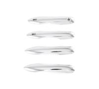 JYUTDW Fundas Para Manija De Puerta Exterior De AutomóVil Para Toyota Para Corolla Cross XG10 2021-2025 Cubierta De Manija De Puerta Exterior Decoración Accesorios Embellecedores(Chrome 2 smart)