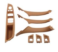 JYUTDW Para BMW Para 5 Series F10 F11 F18 520 523 525 528 530 2010-2017 Manija Interior Del Coche Puerta Interior Reposabrazos Panel Pull Manillas Puertas Interior(Model A Champagne)