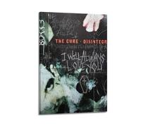 JYVDGGKKW Póster de película Disintegration by The Cure para televisión, arte dramático, pósteres impresos, para sala de estar, oficina, sala de estar, decoración de 30 x 45 cm, estilo marco